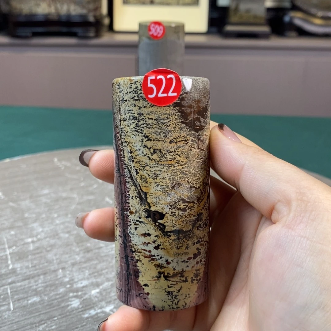 石材广西国画石草花石