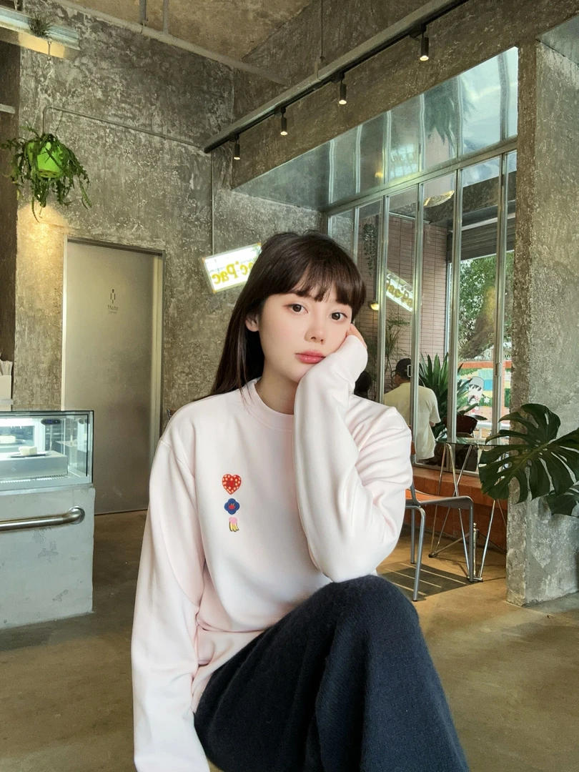 SEVENFUOO-厚款【棒棒糖】打底衫T恤