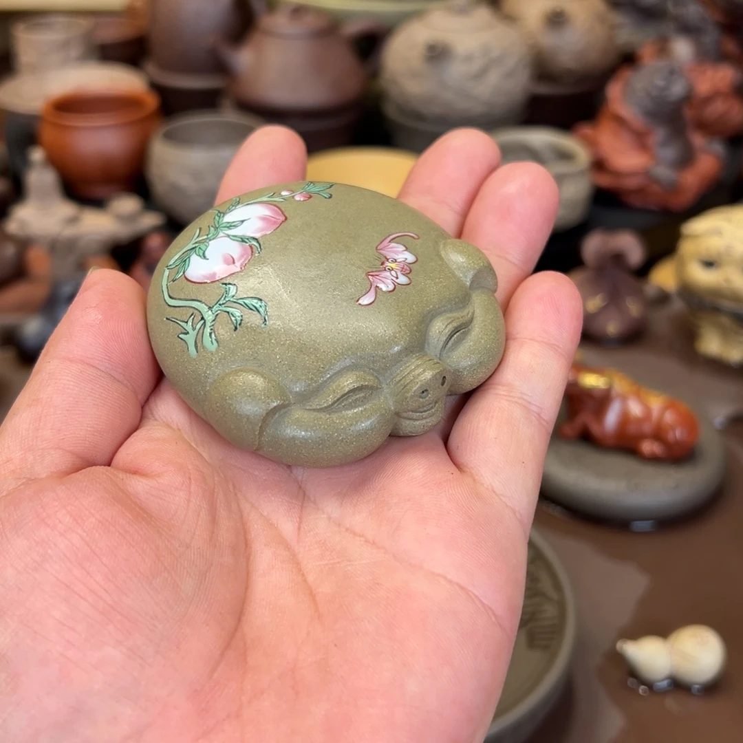 紫砂茶宠紫砂福猪