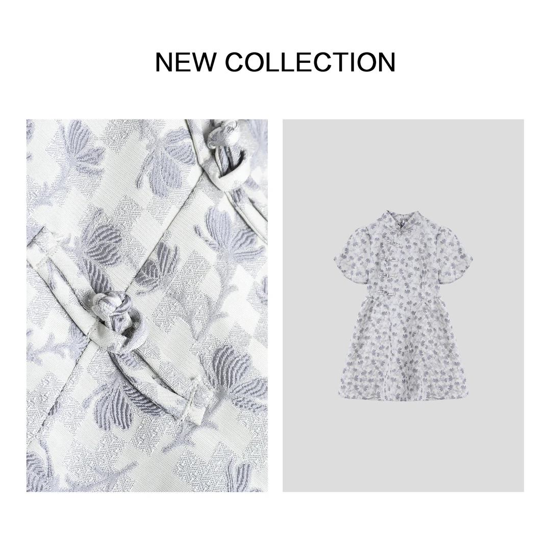 【小铃铛女装】夏季优雅精致气质连衣裙 L3F28050