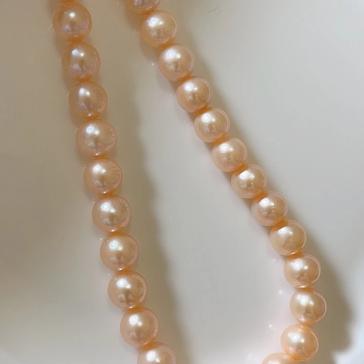 未镶嵌淡水珍珠9-10.5中国红高货1599