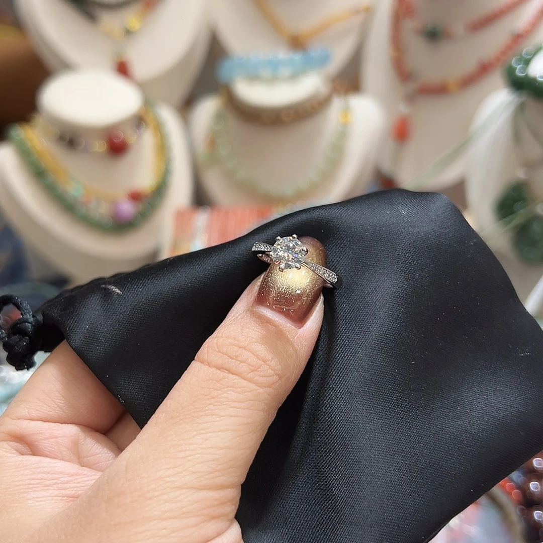 银S925镀金镶嵌戒指玛瑙/玉髓g****n