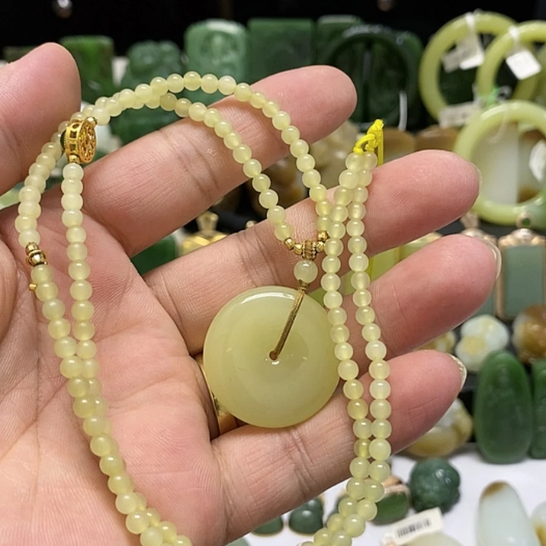 【闪购商品】颈饰未镶嵌和田玉