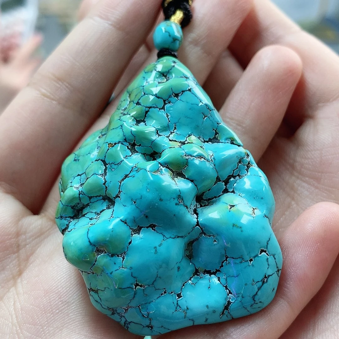 未镶嵌绿松石珠宝奇石