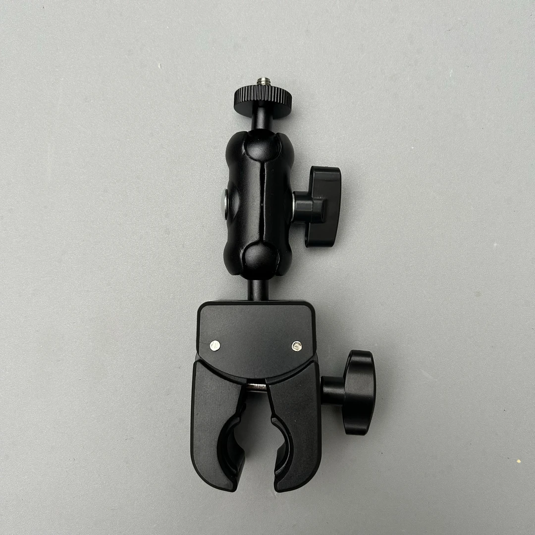摩托车运动相机360x3支架骑行手机夹GoPro录制支架自行车把手支架