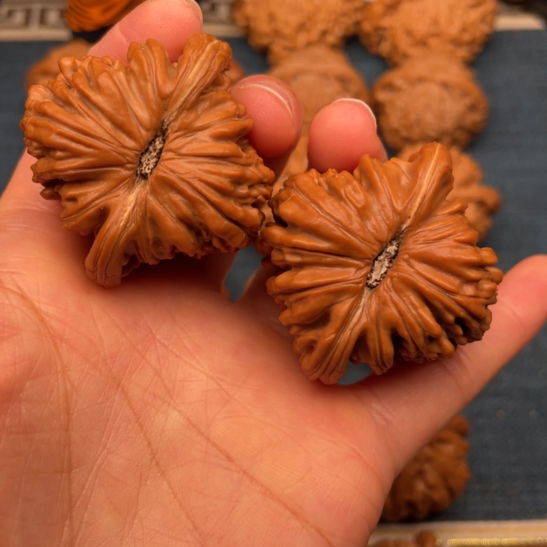 把件文玩核桃45全品复刻底正版汉高楼