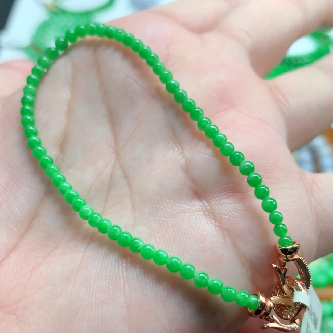 翡翠未镶嵌手链翡翠