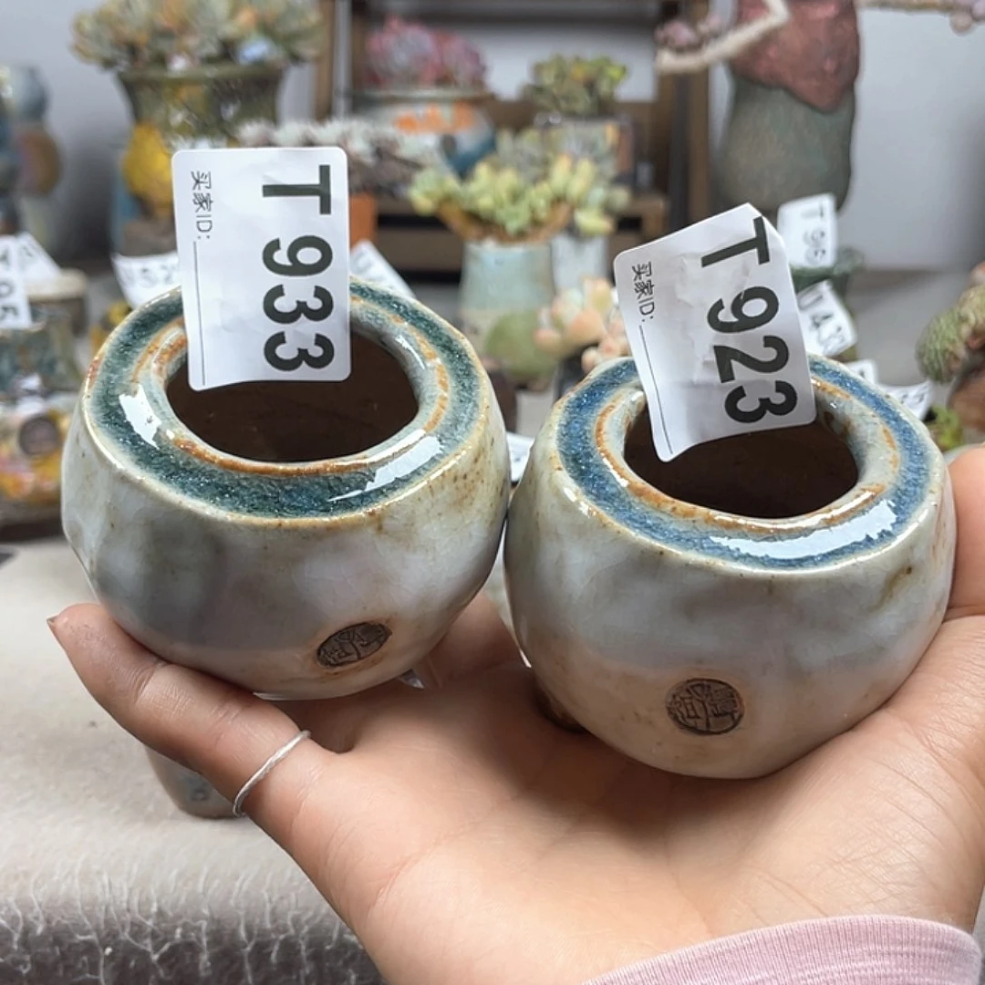 紫砂花盆吉*陶瓷花盆