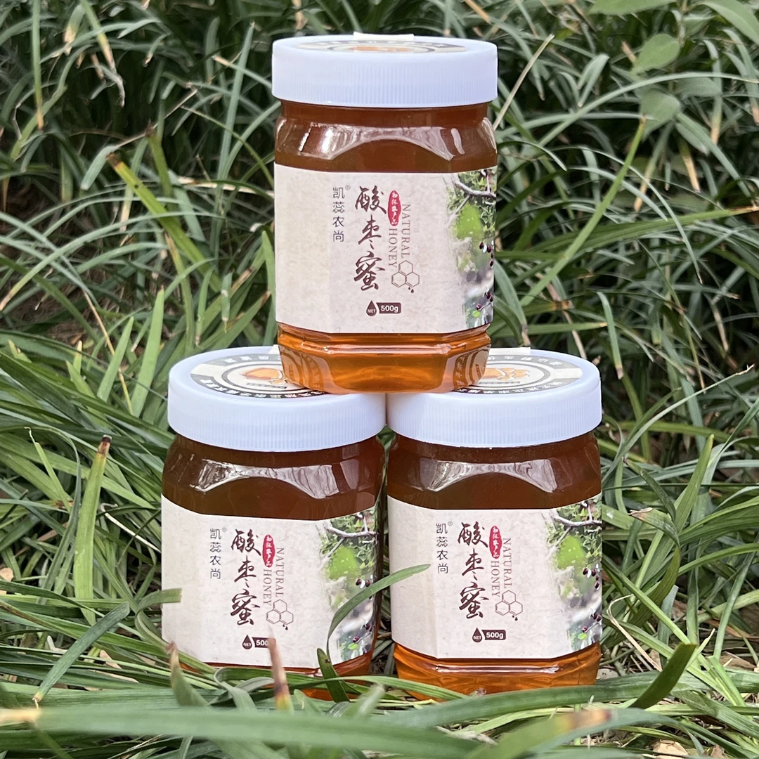 凯蕊农尚【拍二斤发三斤】正宗野酸枣蜜天然无添加蜂场直发500g/瓶