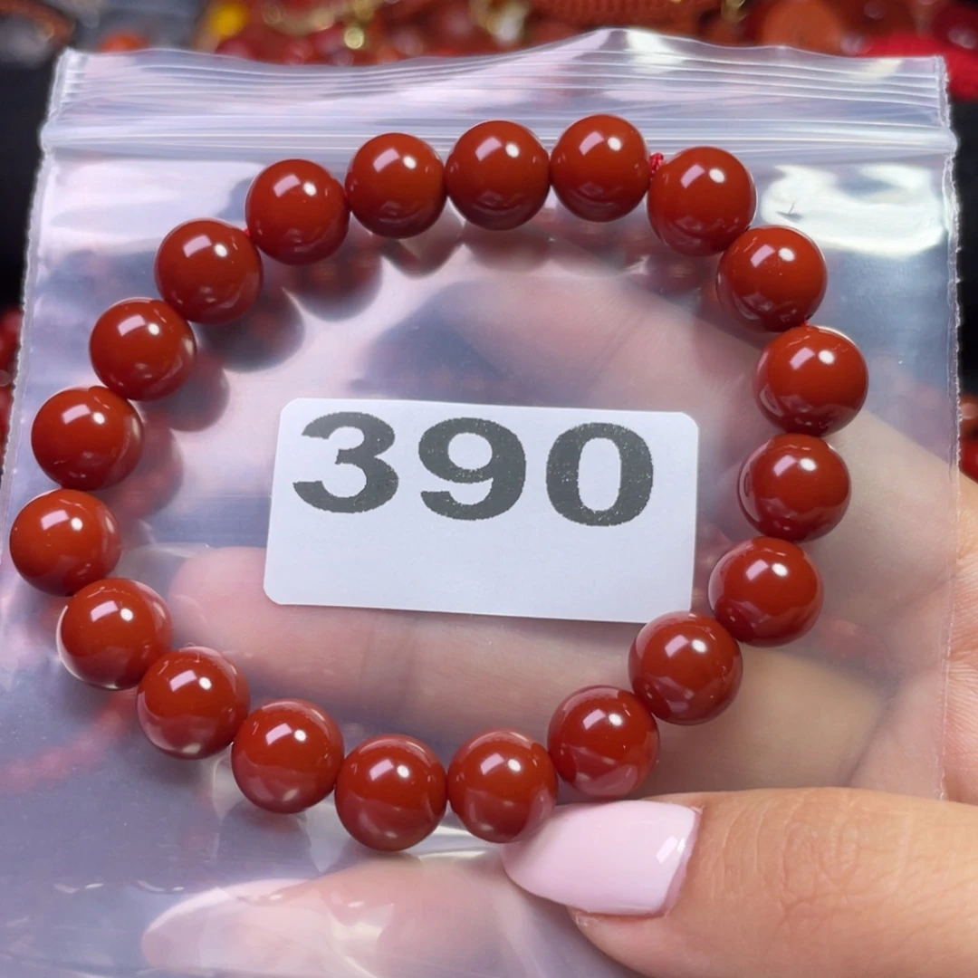 南红玛瑙手链未镶嵌不*