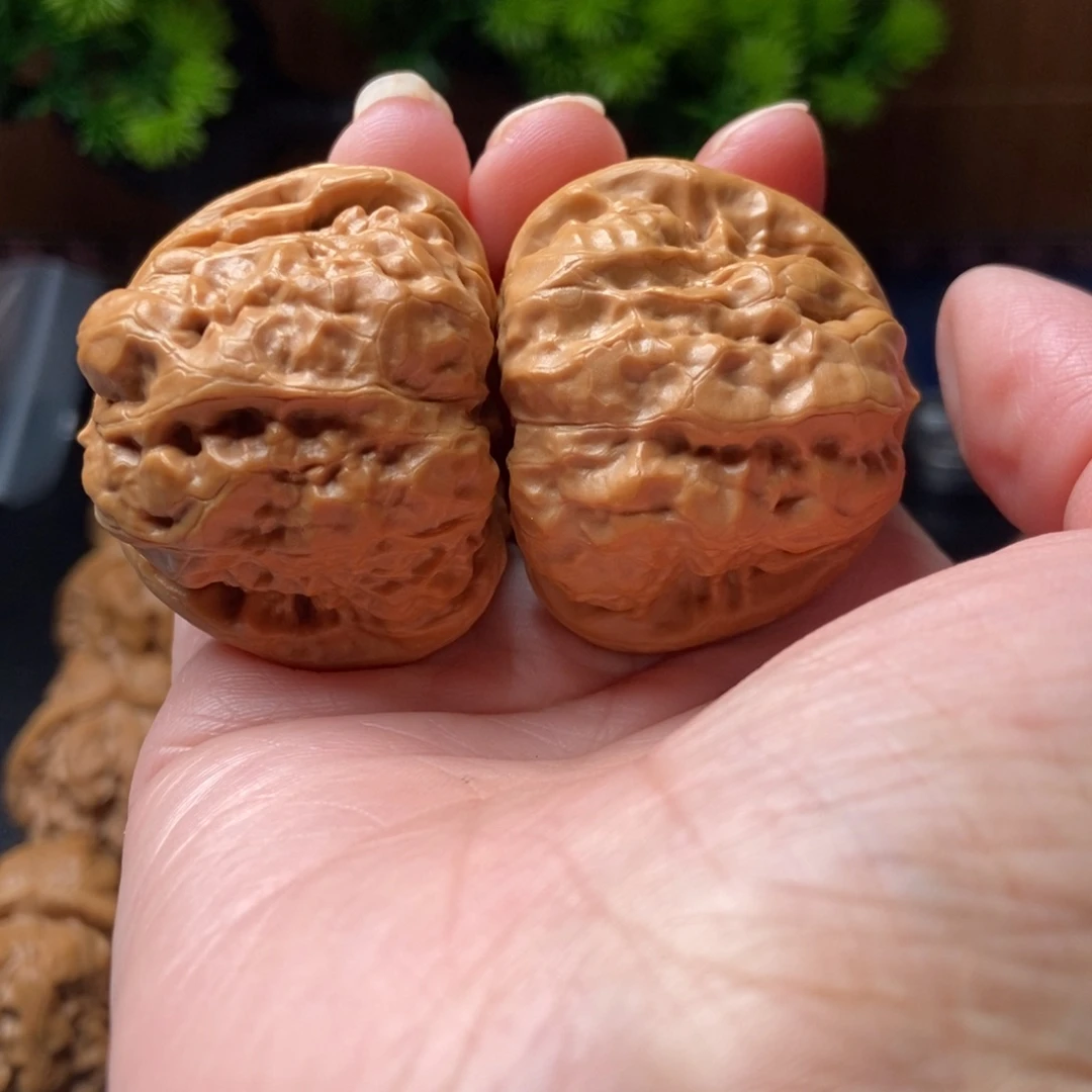 文玩核桃把件蛤蟆头41