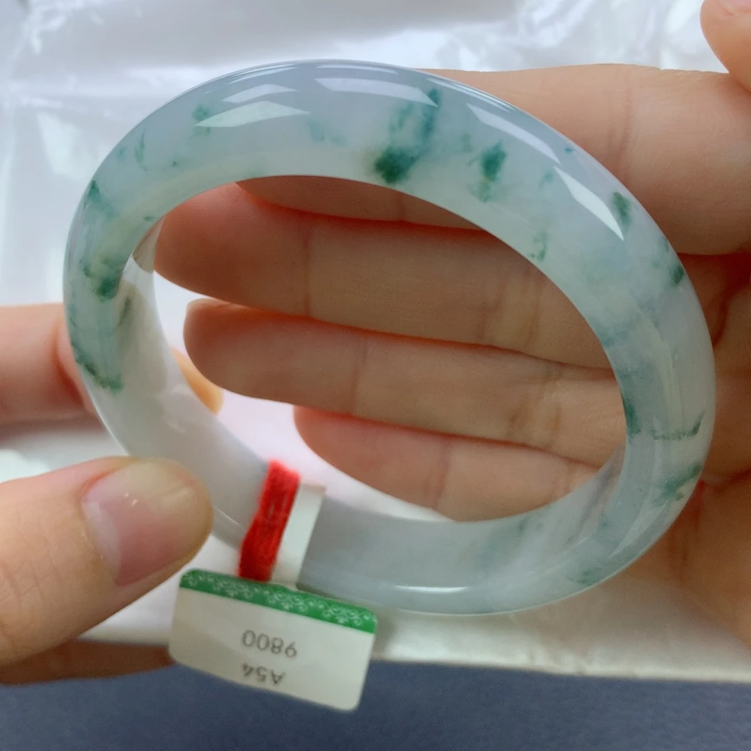 翡翠手镯未镶嵌54.8正