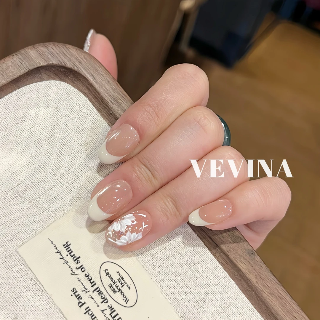 【花间令】小维高端设计纯手工穿戴甲手绘国风显白