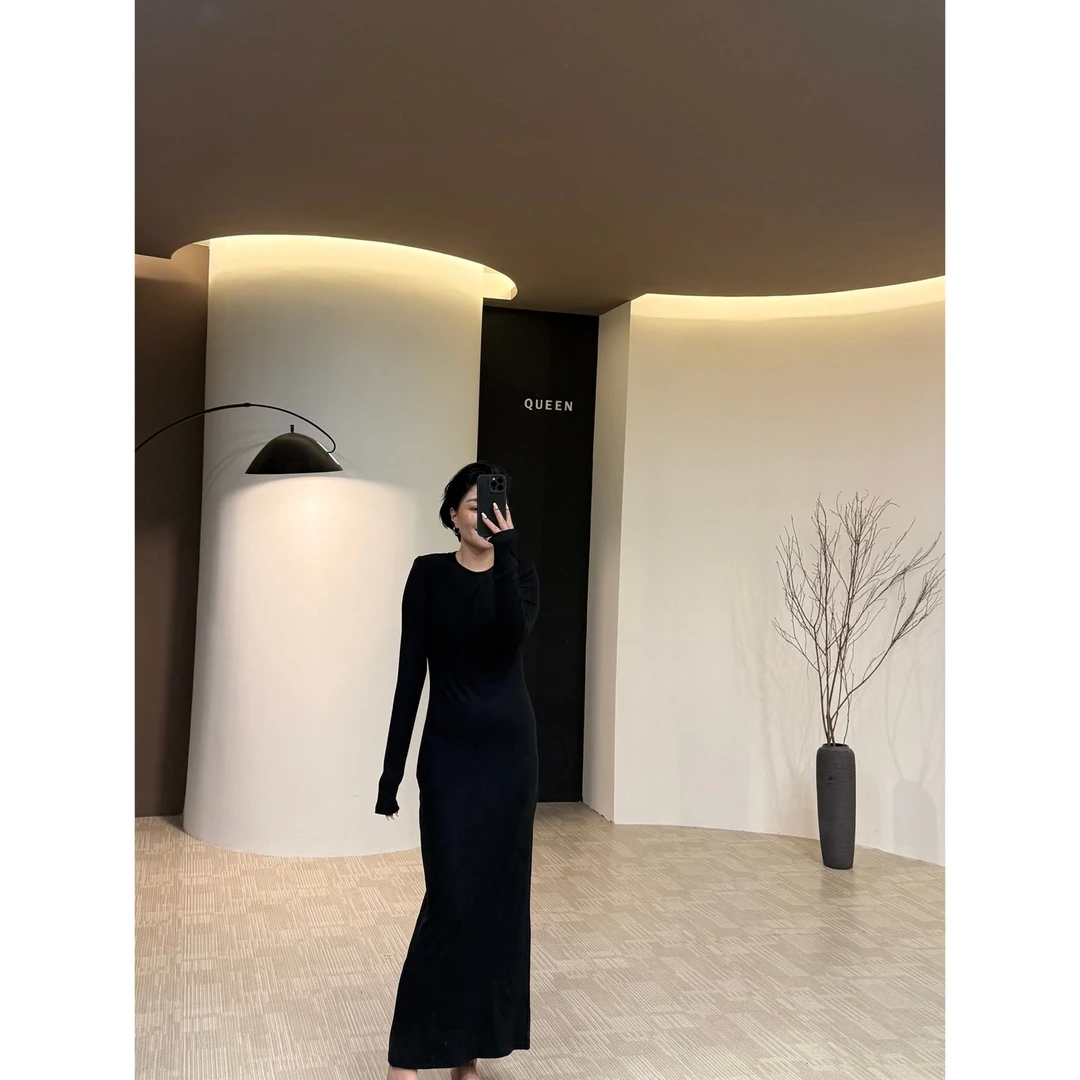 美丽定制极简显瘦女人味长裙160斤以内（251152）