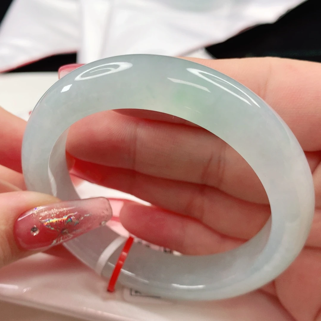 翡翠手镯未镶嵌54.8圈口