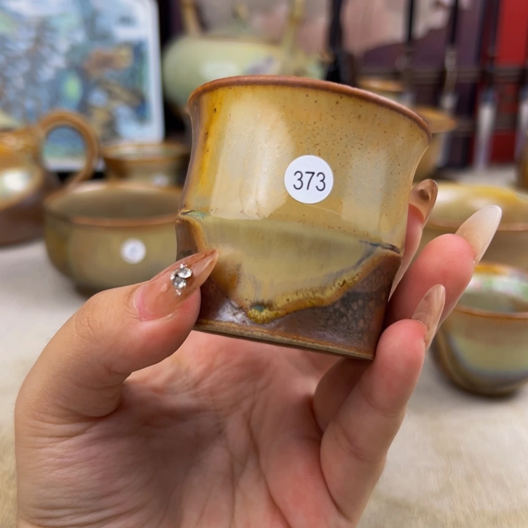 杯纯手工柴烧主人杯