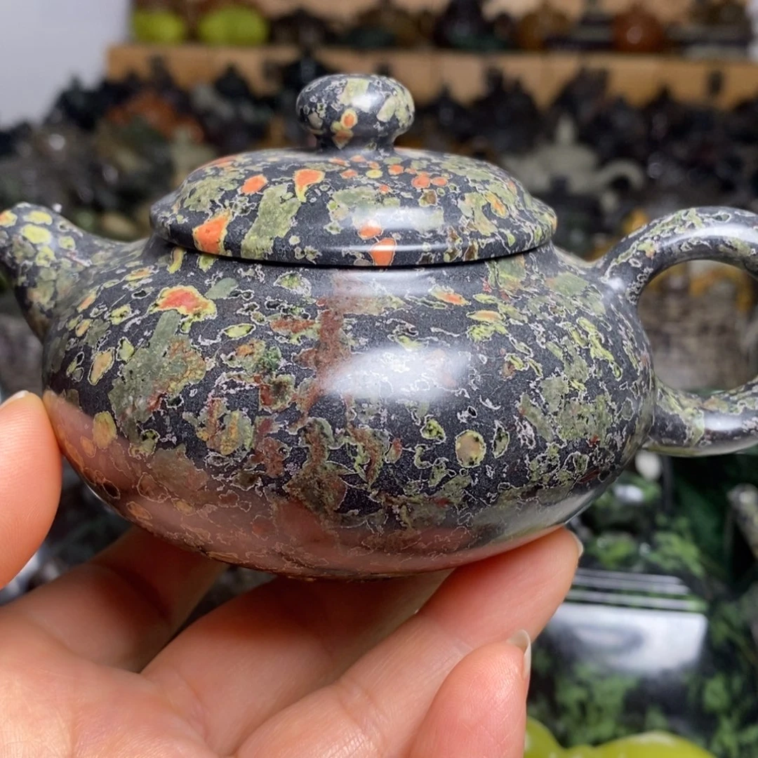 梅花玉福利款古灯壶210cc