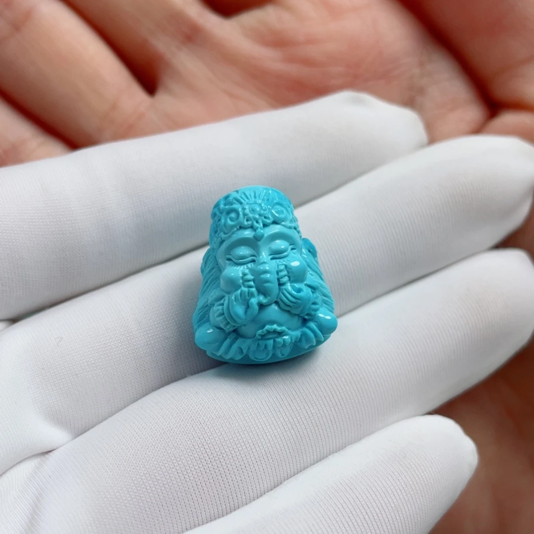 玉***缘绿松石未镶嵌珠宝奇石