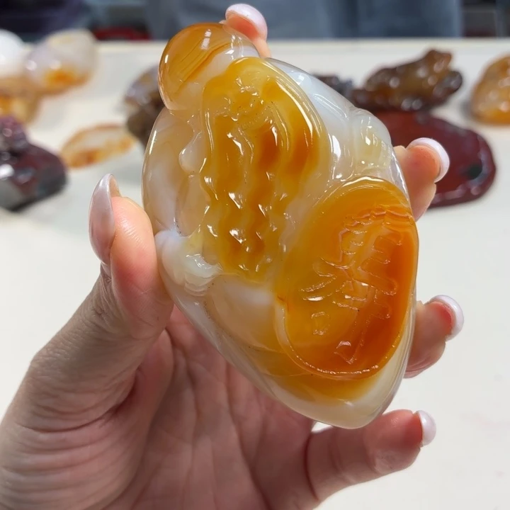 未镶嵌吊坠(不含链)玛瑙/玉髓