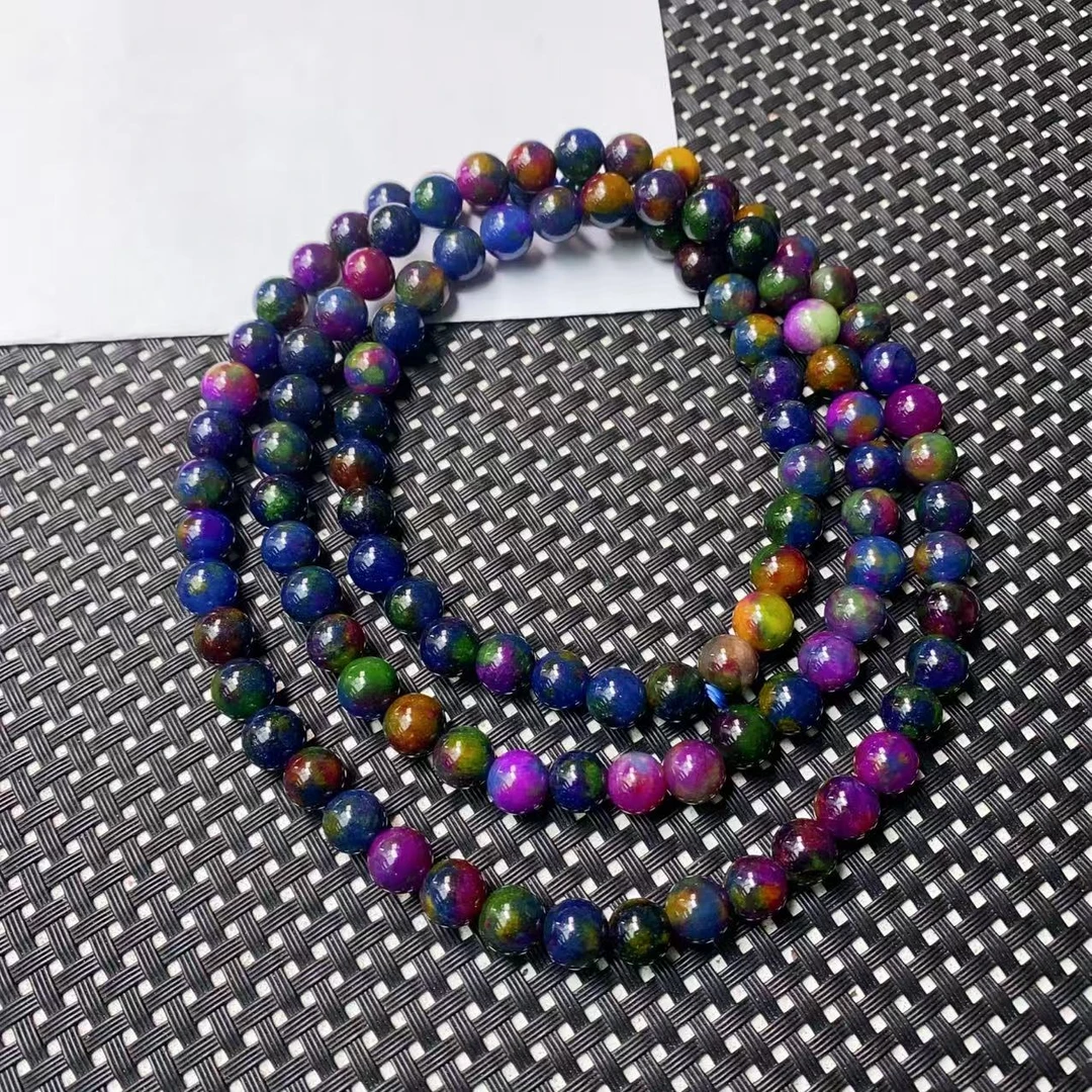 [小石]B567星空苏108颗8M项链时尚多样性发一个-奇石