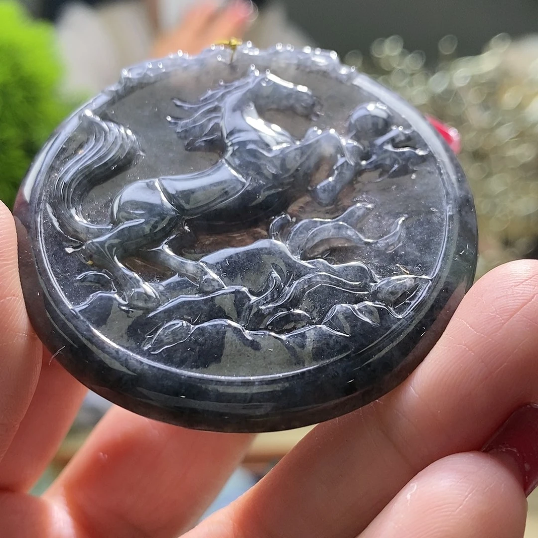 【闪购商品】翡翠颈饰未镶嵌马