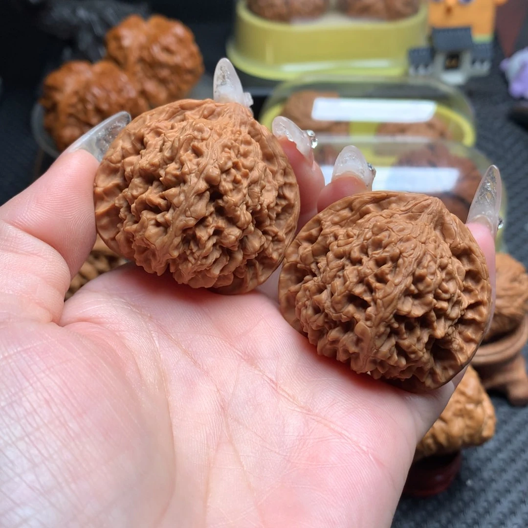 文玩核桃把件42满天星