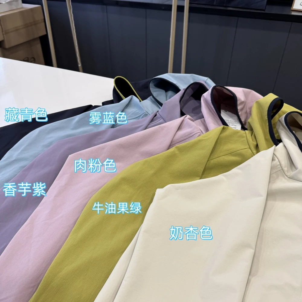 NXH-「简约橱柜」2025早春新款舒适撞线插肩休闲百搭外套O-Q831