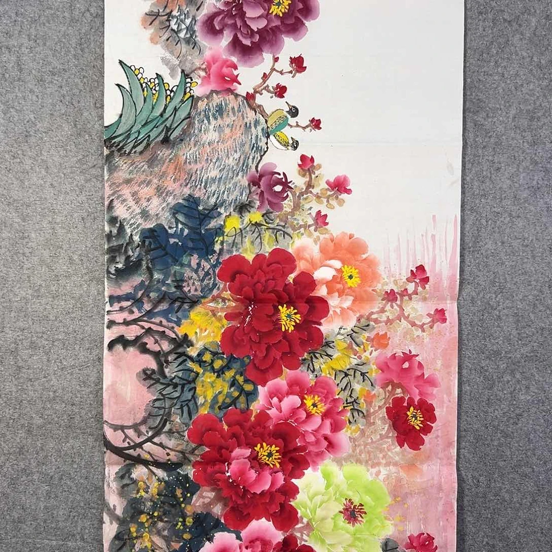 国画417 牡丹等植物资源优势显著突出