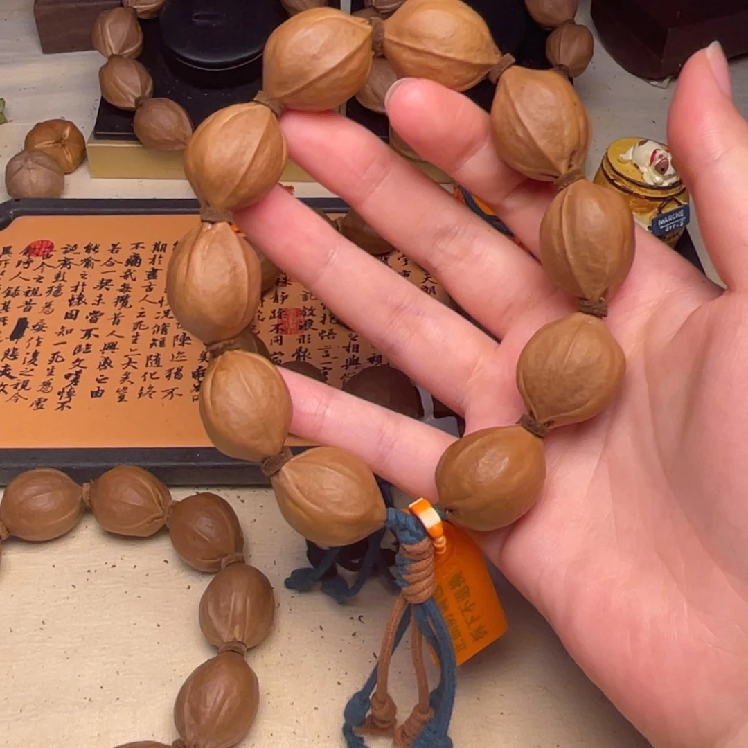 管***子手串/手链橄榄核梅林铁核2026