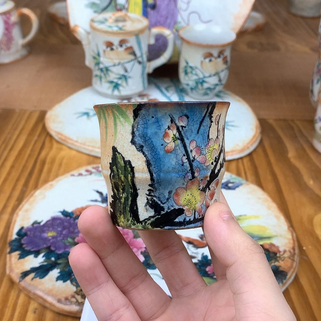萌***宝杯景德镇陶瓷手作