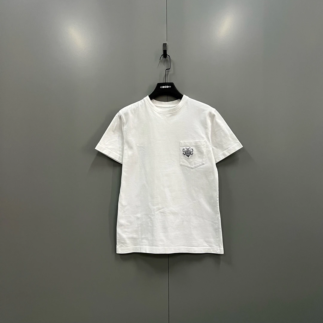 95新 DIOR/迪奥 jp1207 胸前口袋小蜜蜂短袖 XS码 611368