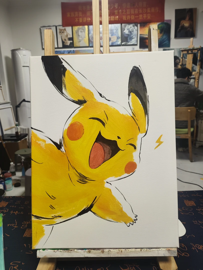 皮卡皮卡丘装饰画s