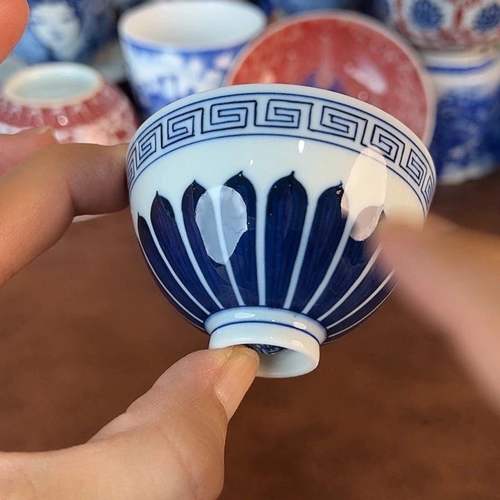 瓷片景德镇全手工手绘陶瓷