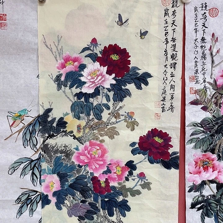 国画冯老师手绘作品
