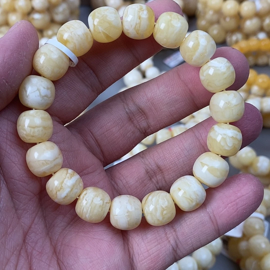 蜜蜡未镶嵌珠宝奇石12.5mm 21.1g