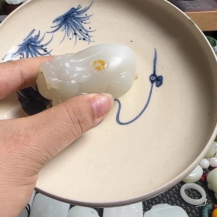 提***乐瓷片新号开播瓷盘一件