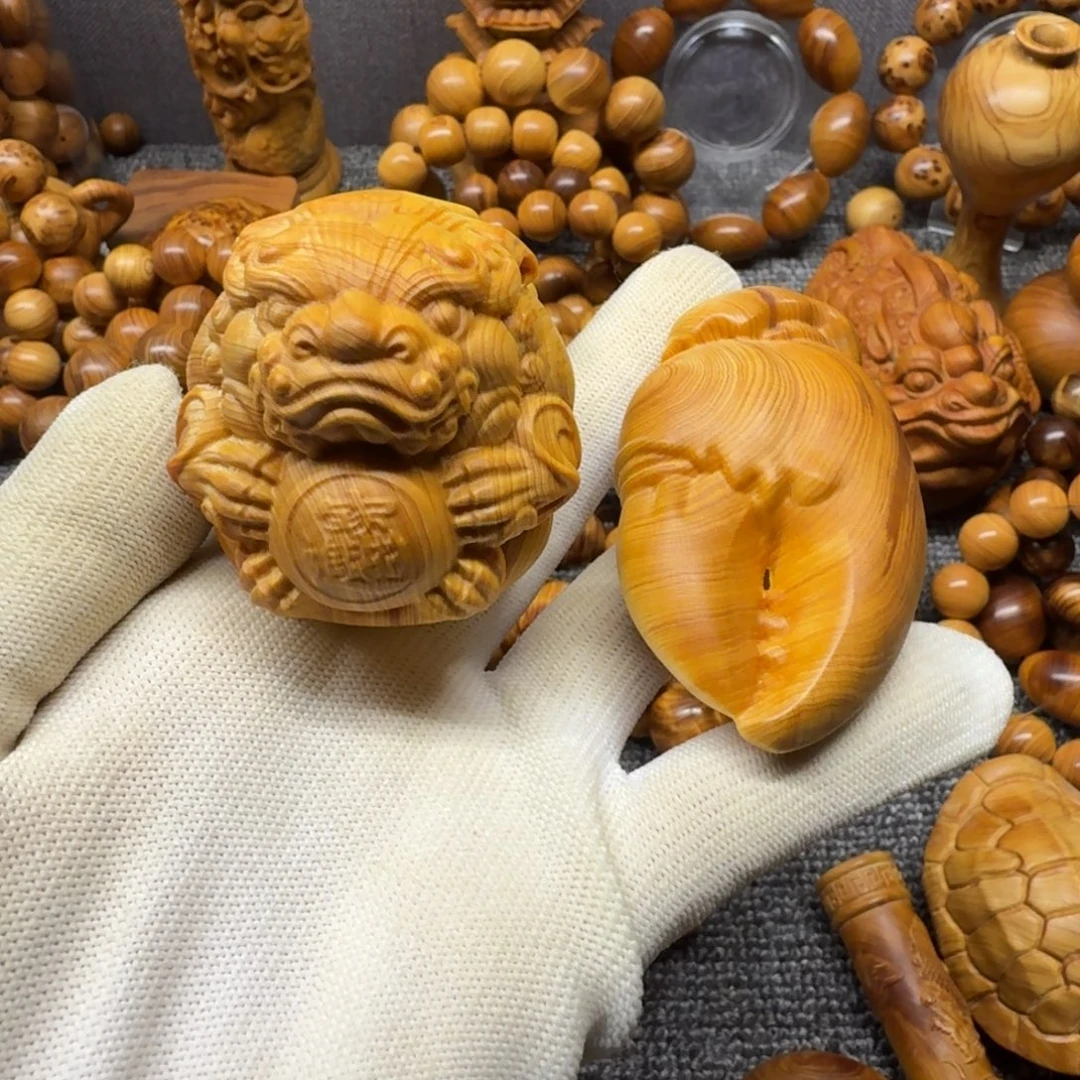 不***钰柏木（崖柏）太行崖柏把件