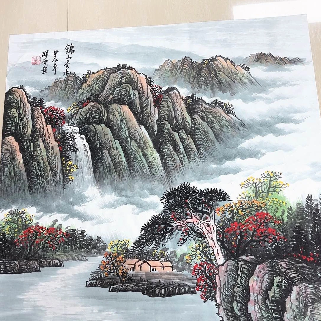 国画国画作品集一个