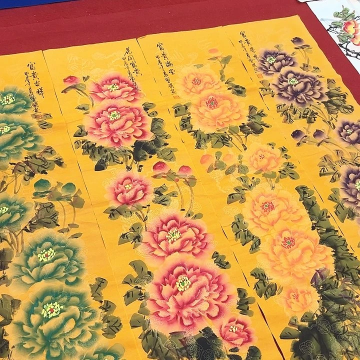 横款开播纯手工纯手绘