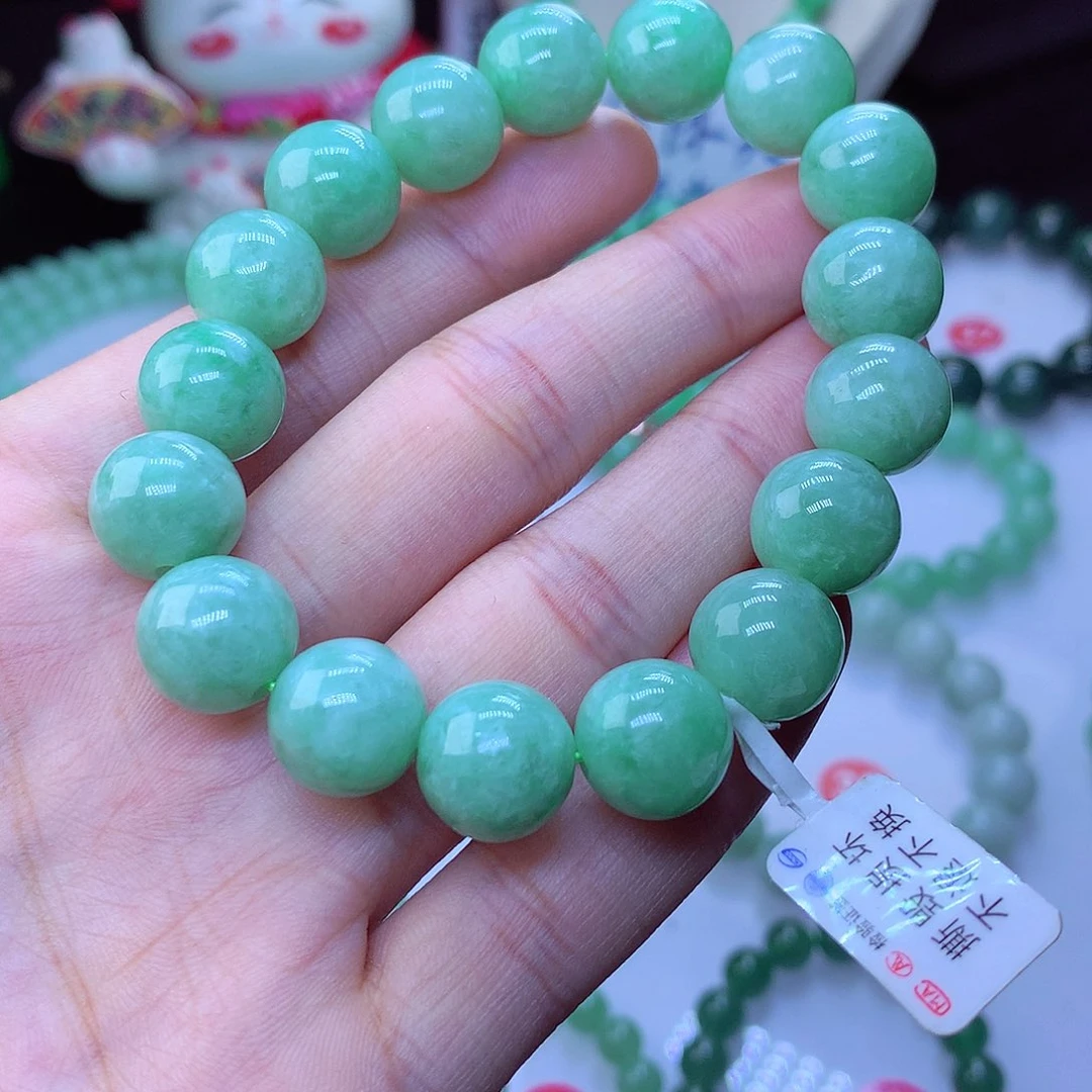 翡翠毛衣链未镶嵌