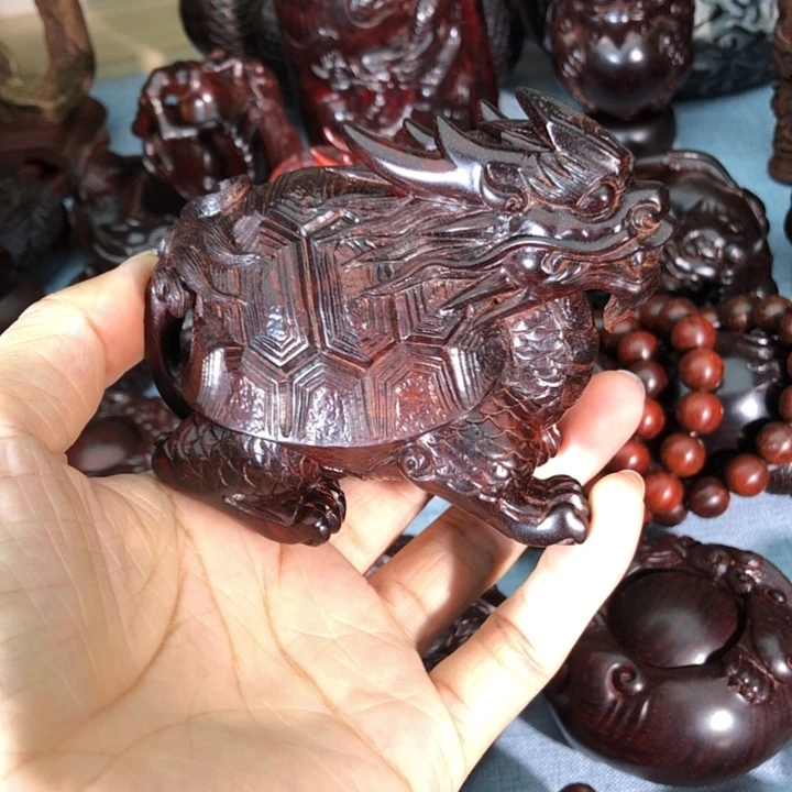 香榧木印度小叶紫檀龙龟