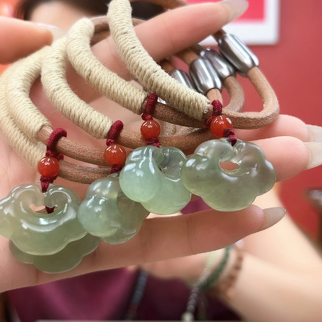 手链未镶嵌和田玉云手链