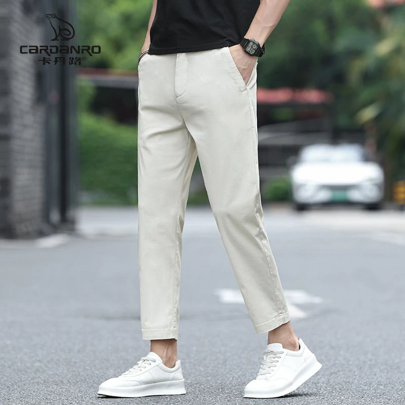 休闲裤男装2025年夏季夏季