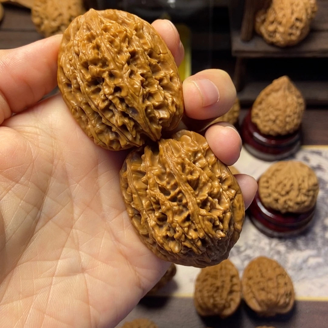 把件文玩核桃全品壁虎尺寸39