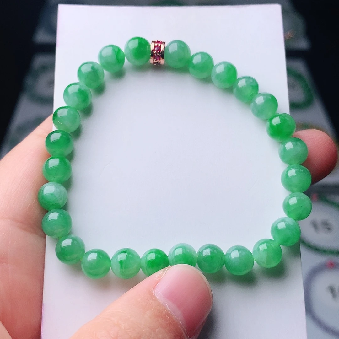 翡翠未镶嵌手链翡翠