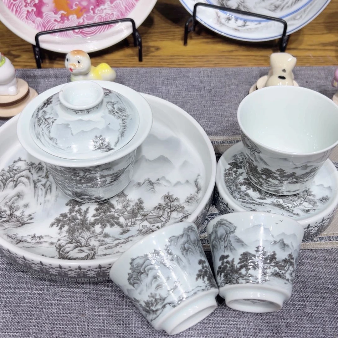 景德镇陶瓷高温茶具