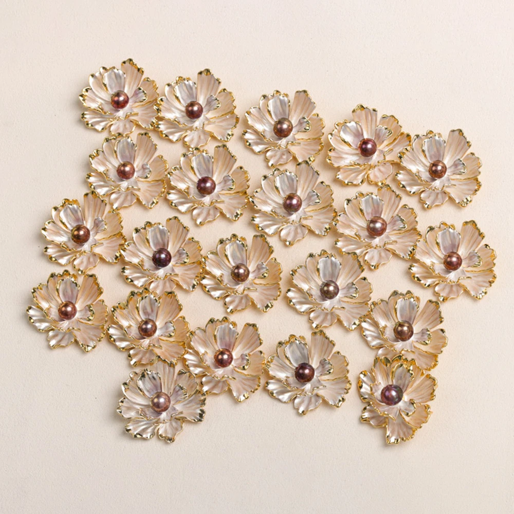 【叭哒不惑】11-12mm爱迪生淡水珍珠胸针 多样性发一