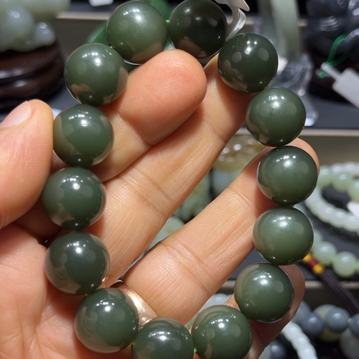 和田玉手链未镶嵌