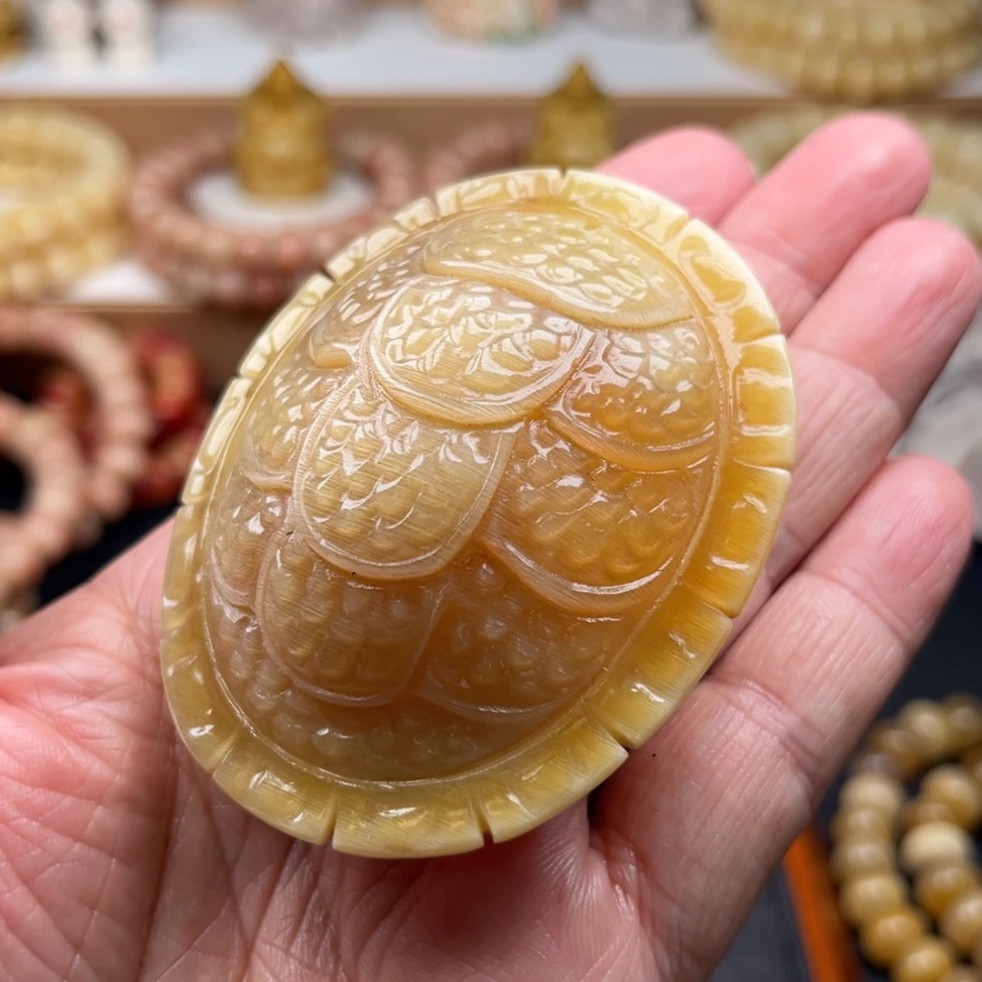 其他驼骨驴蹄全蜜富甲手把件