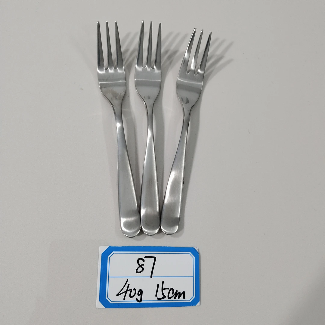 不锈钢棒料哑光小叉   3支    87号